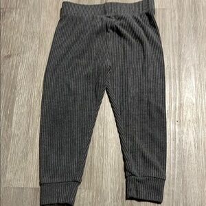 Kids Gray Striped Bottoms